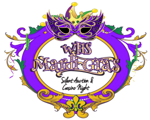 WHS mardi gras event logo transparent